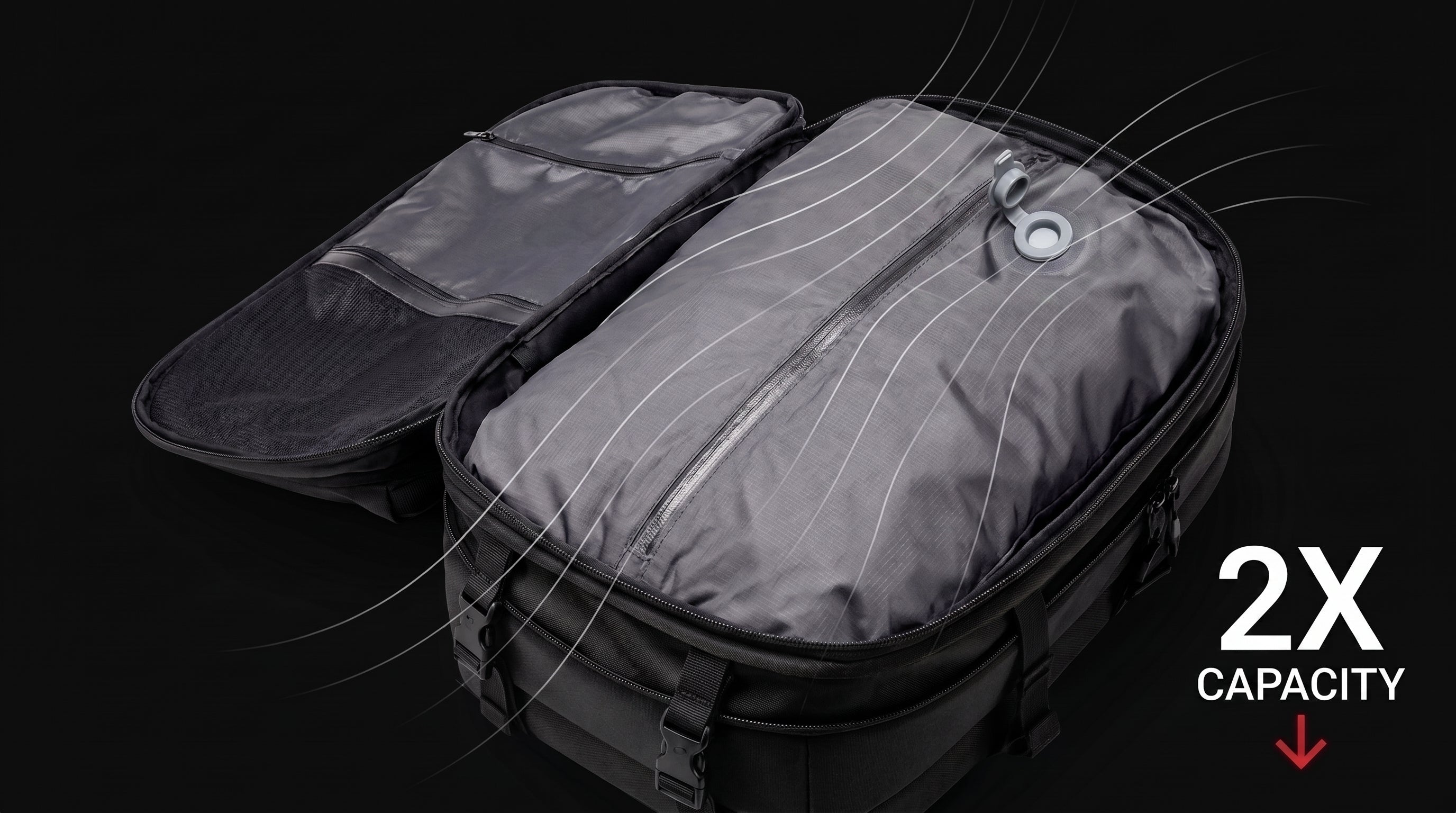 2x capacity compression