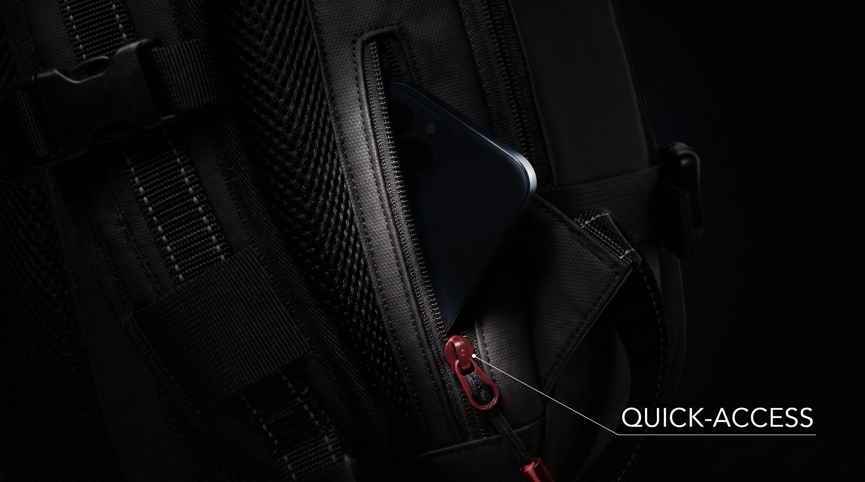 Quick-access pocket