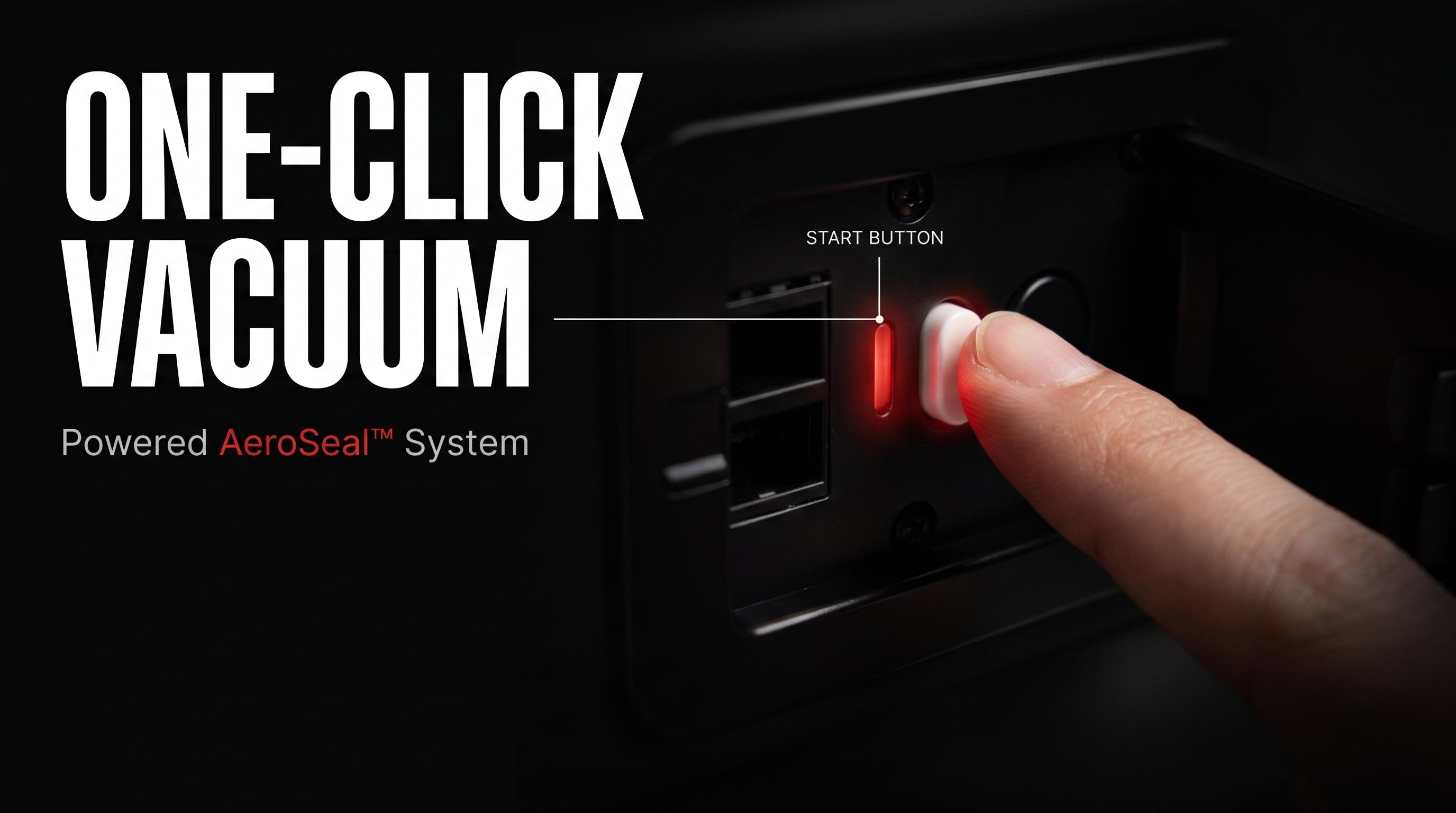 One-click vacuum pump